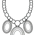 coloriage Collier pour enfant à imprimer