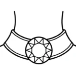 coloriage Collier en ligne pour enfant