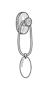 coloriage Collier à imprimer pour enfant de 2 ans