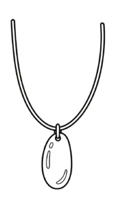 coloriage Collier pour enfant de 3 ans