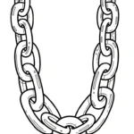 coloriage Collier pour enfant de 2 ans
