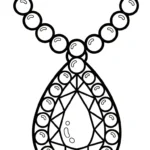coloriage Collier et dessins