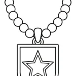 coloriage Collier pour enfant gratuit