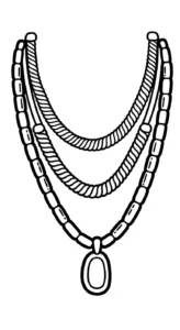 coloriage Collier pour enfant de 10 ans