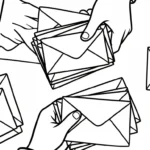 coloriage Facteur à imprimer gratuitement pdf