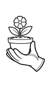 coloriage Gant à imprimer