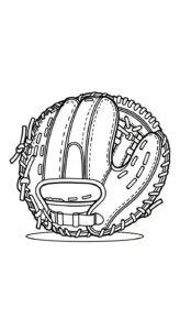 imprimer coloriage Gant