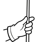 coloriage Gant à imprimer pour enfant de 10 ans