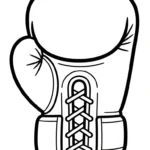 imprimer coloriage Gant pour enfant