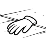 coloriage Gant à imprimer gratuitement pdf