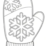 coloriage Gant pour enfant gratuit
