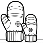 coloriage Gant a dessiner en ligne