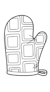 imprimer coloriage Gant pour enfant
