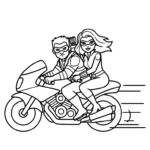 coloriage Hawkeye a colorier en ligne gratuitement