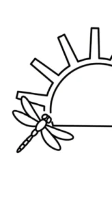 imprimer coloriage Libellule