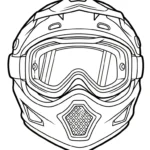 coloriage Lunettes à imprimer pour enfant de 7 ans
