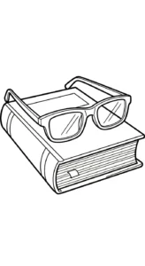 coloriage Lunettes gratuit en ligne
