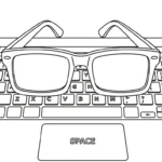 télécharger coloriage Lunettes gratuit