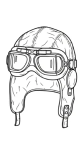 coloriage Lunettes à imprimer gratuitement pdf