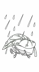 coloriage Mante a dessiner en ligne