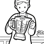 coloriage Mixeur a dessiner et imprimer
