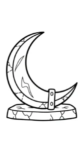 coloriage Moon Knight d
