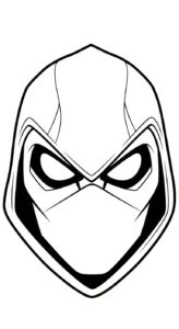 coloriage Moon Knight à imprimer pour enfant de 10 ans