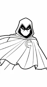 imprimer coloriage Moon Knight pour enfant