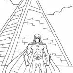 coloriage Moon Knight en ligne
