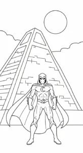coloriage Moon Knight en ligne