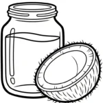 coloriage Noix de Coco et dessin a imprimer