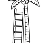 coloriage Noix de Coco de pour enfants