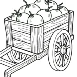 coloriage Noix de Coco pour enfant de à imprimer