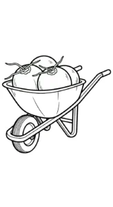coloriage Noix de Coco pour enfant de 7 ans