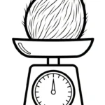 coloriage Noix de Coco pour enfant de 3 ans
