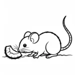 imprimer coloriage Noix de Coco pour enfant