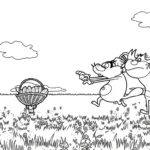 coloriage Oggy pour enfants a imprimer
