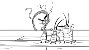 coloriage Oggy à imprimer pour enfants