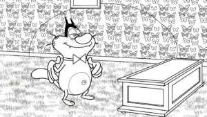 coloriage Oggy a dessiner et imprimer