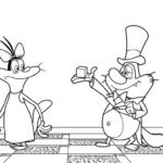 a imprimer coloriage Oggy gratuit