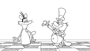 a imprimer coloriage Oggy gratuit