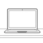 coloriage Ordinateur Portable en ligne