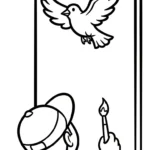 coloriage Peintre pour enfants