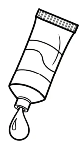 coloriage Peintre et découpage à imprimer