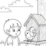 coloriage Protection de l’environnement à imprimer pour enfants
