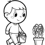 coloriage Protection de l’environnement à imprimer pour enfant de 12 ans