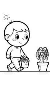 coloriage Protection de l’environnement à imprimer pour enfant de 12 ans