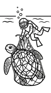 coloriage Protection de l’environnement à imprimer gratuitement
