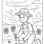 coloriage Protection de l’environnement pour primaire