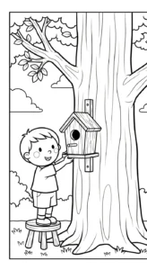 coloriage Protection de l’environnement a telecharger